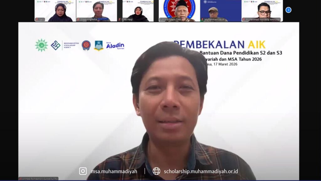 Direktur MSA, Ahmad Romadhoni Surya Putra