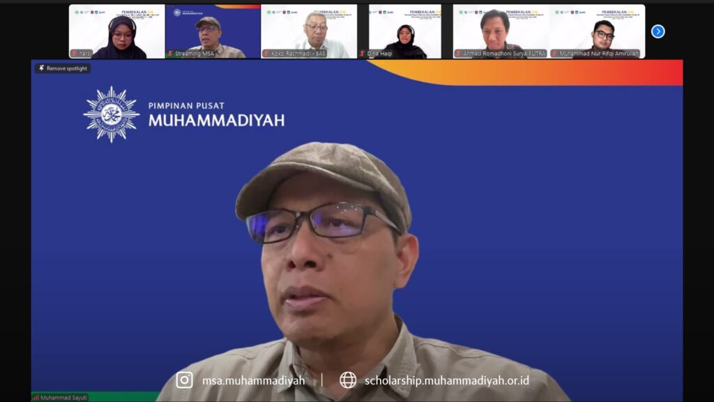 Sekretaris Pimpinan Pusat Muhammadiyah, Muhammad Sayuti